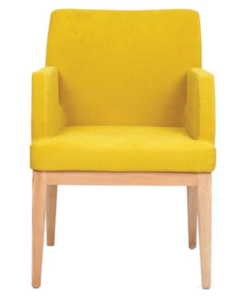 Кресло Glory Wood с опция за дамаска в различни цветове