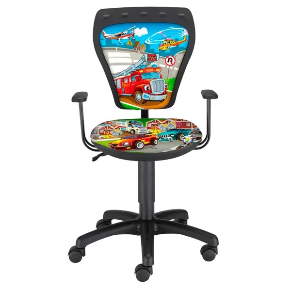 Детски стол Ministyle black