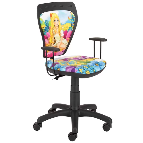 Детски стол Ministyle black