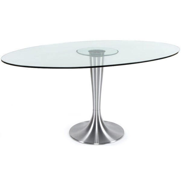 Луксозна дизайнерска стъклена маса